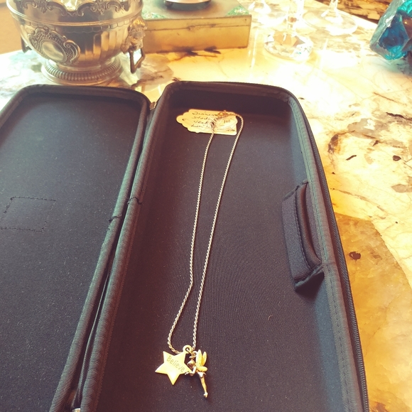 Limited Edition Tinker Bell Sterling Necklace - Picture 3 of 4